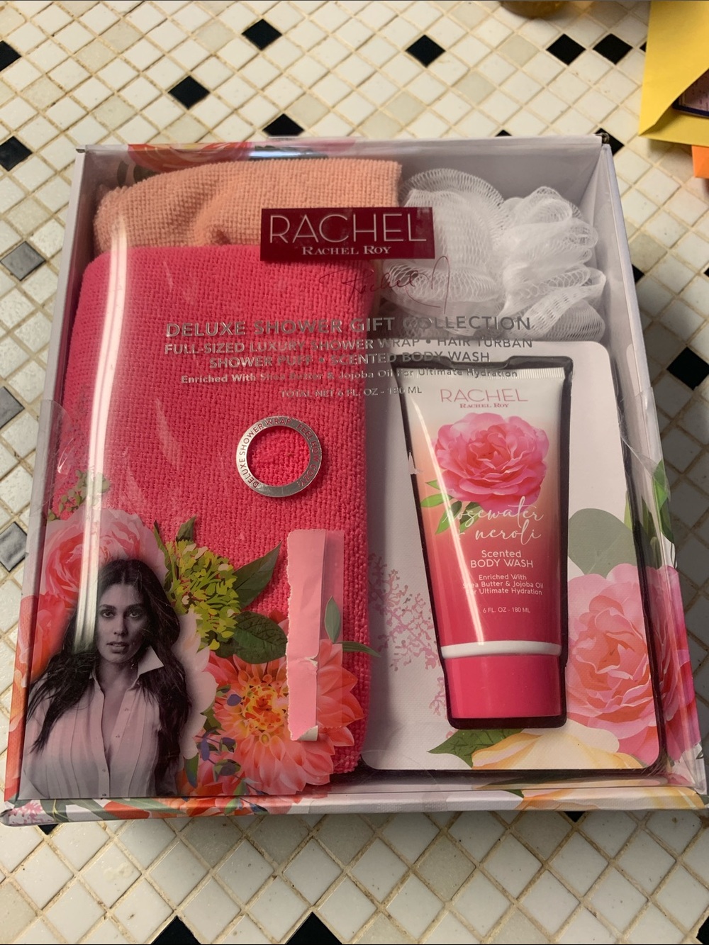 RACHEL Rachel Roy Pink Floral Scented Body Wash Gift Set